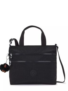 Kipling Miah Shoulder Bag in Black Tonal